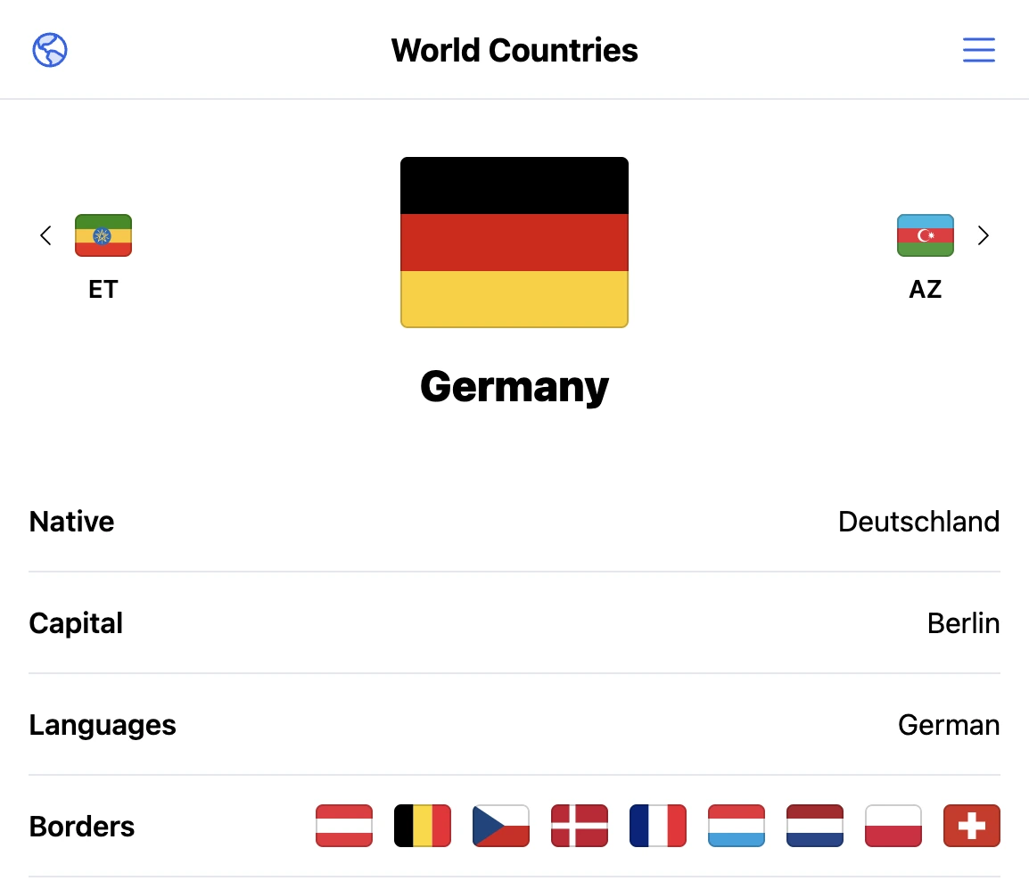 World Countries Image